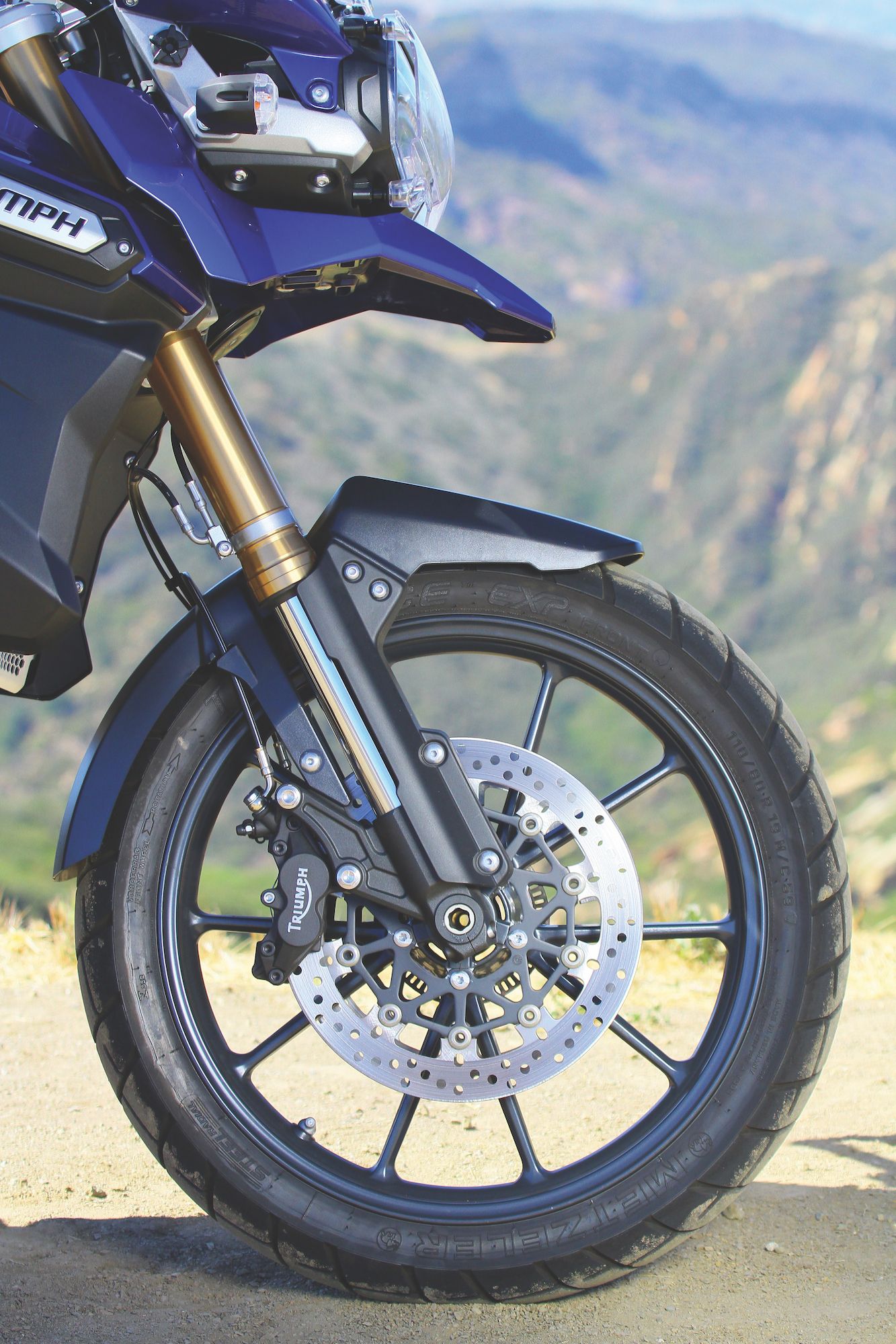 Brembo Rear Brake Disc Rotor For Triumph Tiger Explorer 1200 (2012+) - Stainless Steel