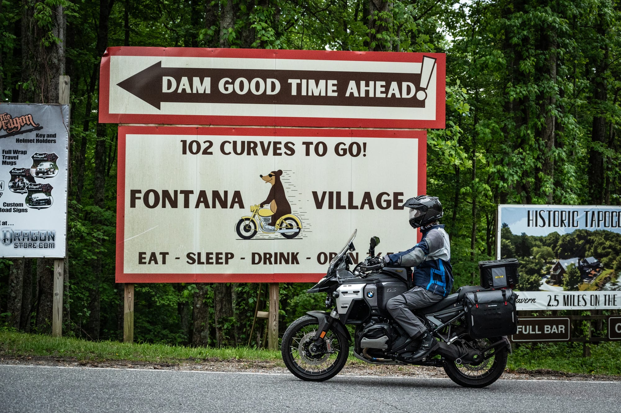 8 Epic Motorcycle Routes Near Fontana Dam, NC