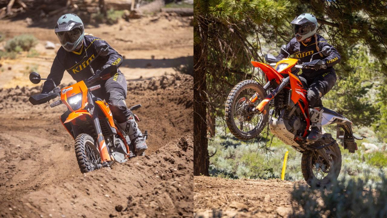 Review: 2025 KTM 390 Adventure R & Enduro R | Mammoth MX Park