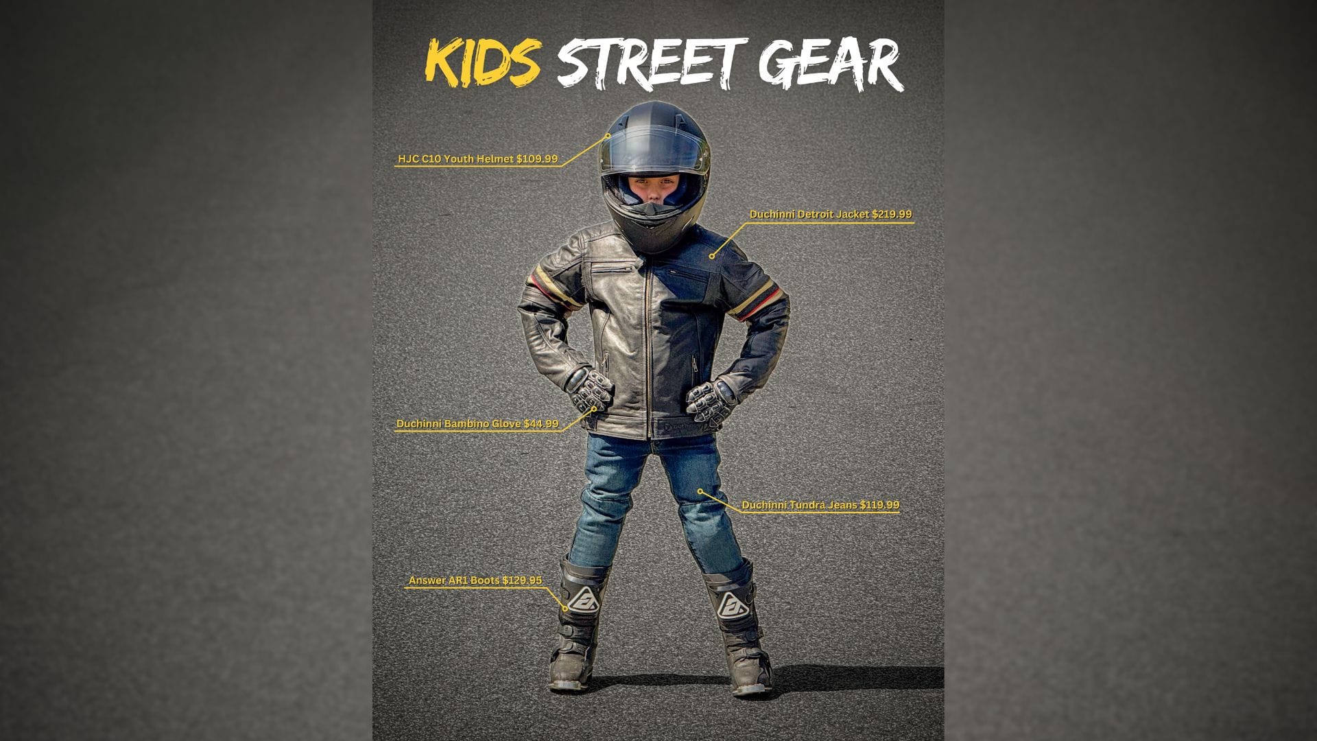 Oliver's Street Riding Gear—Kids Protective Gear
