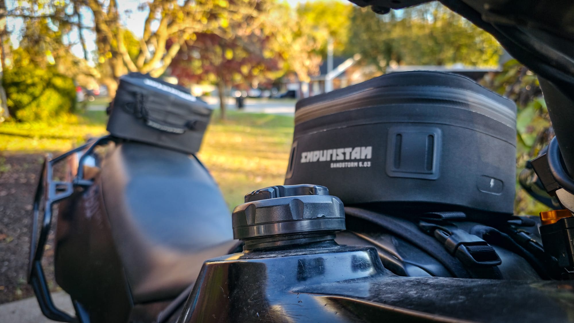 Review: Enduristan Tailbag and Sandstorm 5.03 Tankbag