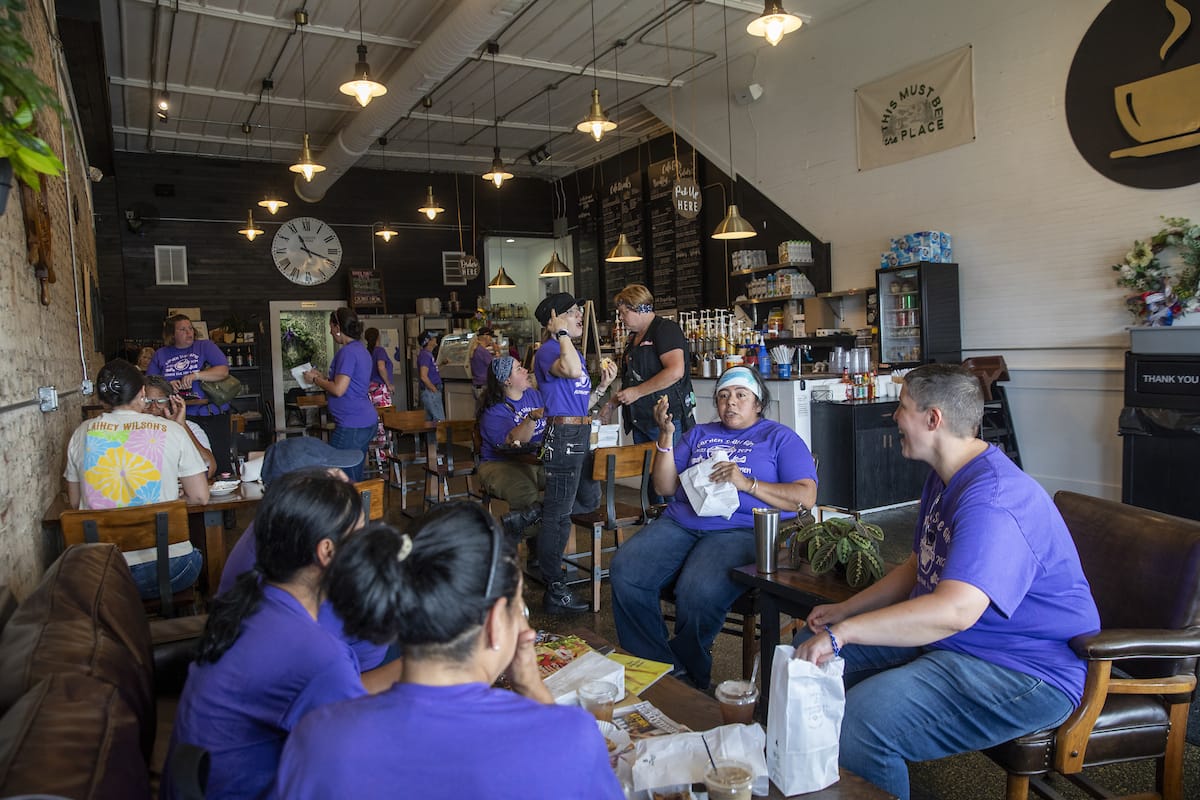 River Roasters Coffee Company in Pomeroy, Ohio | RoadRUNNER Motorcycle Touring & Travel