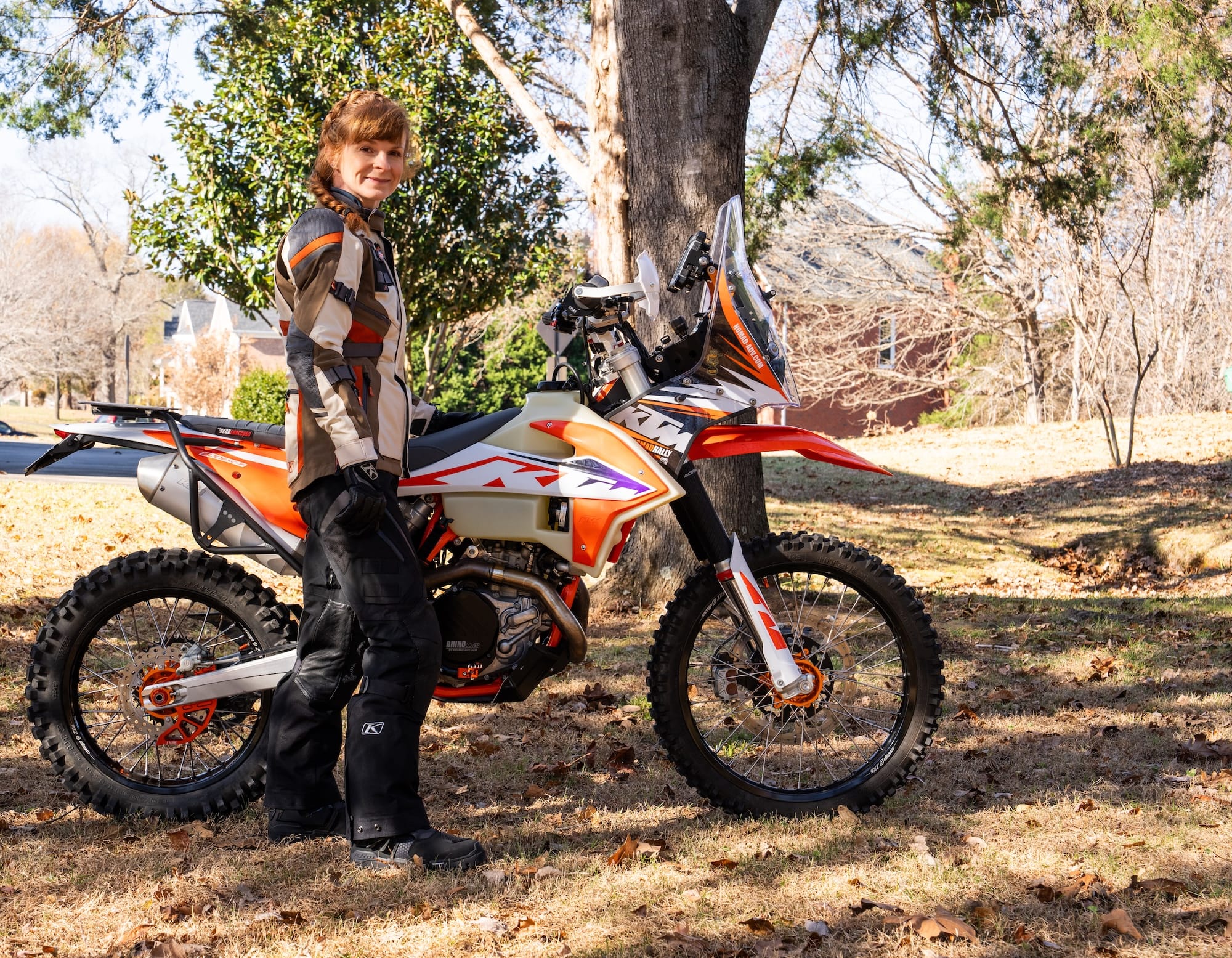 Adventurizing the KTM 500 EXC-F