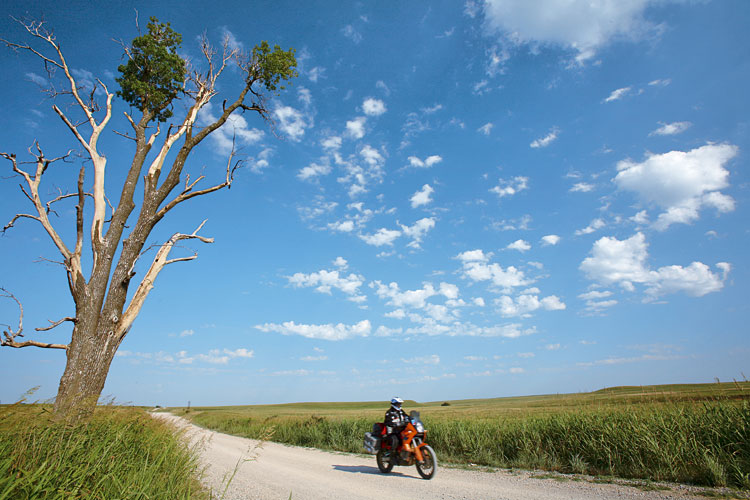 Along the Trans-America Trail