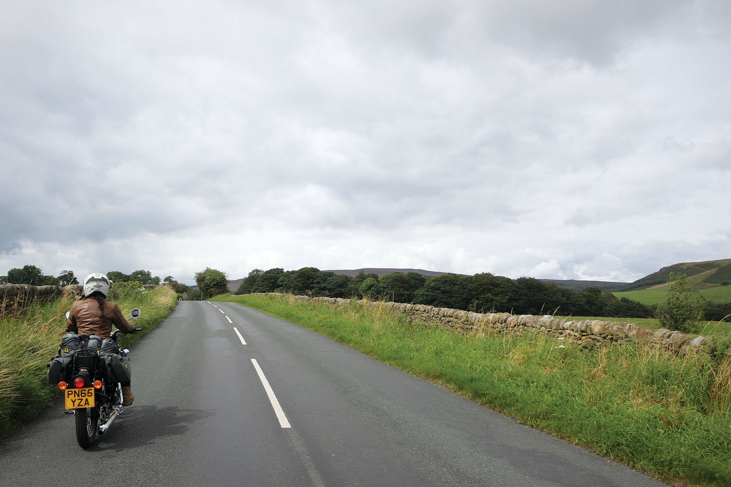 Riding Royal Enfields in England England on Enfields: Stay Left, Look Right