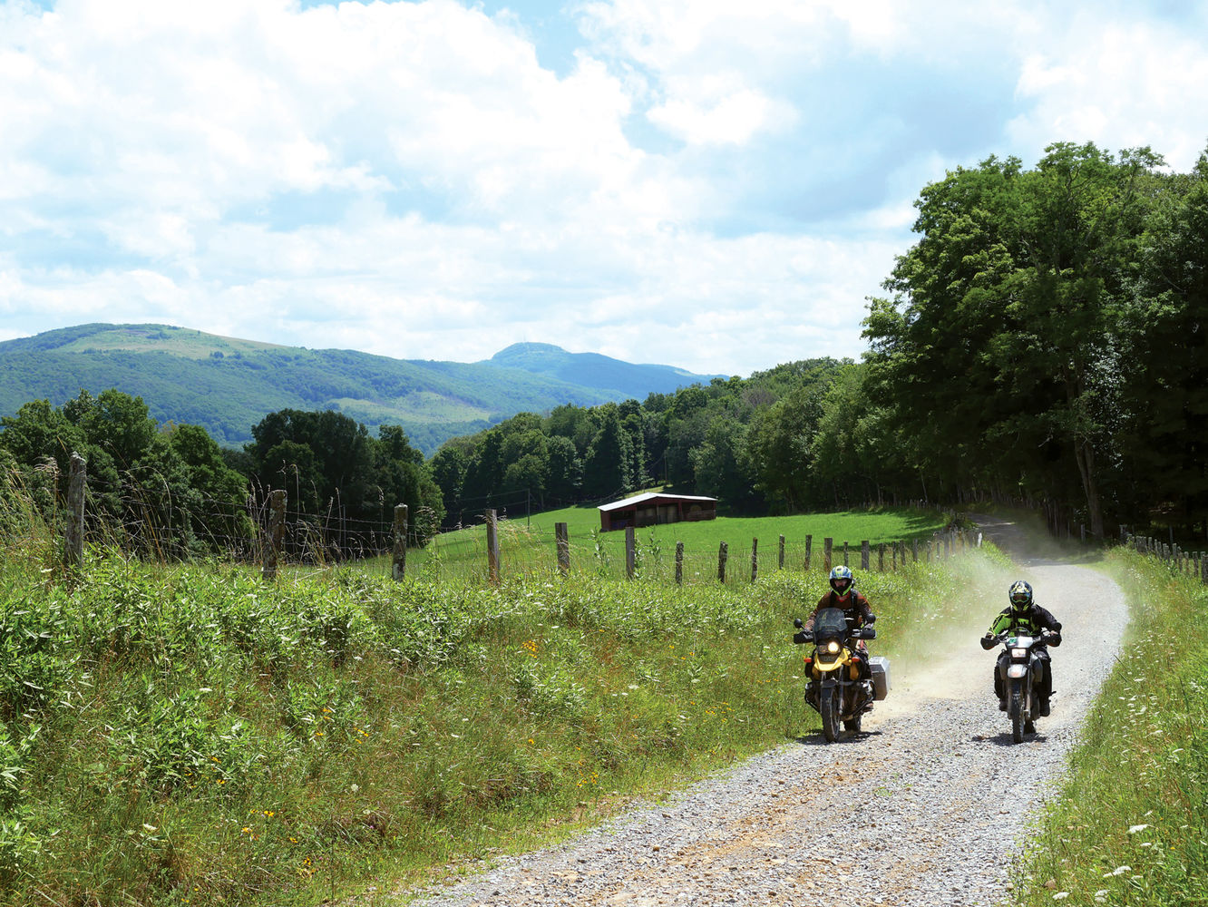 West Virginia Dual Sport Motorcycle Ride